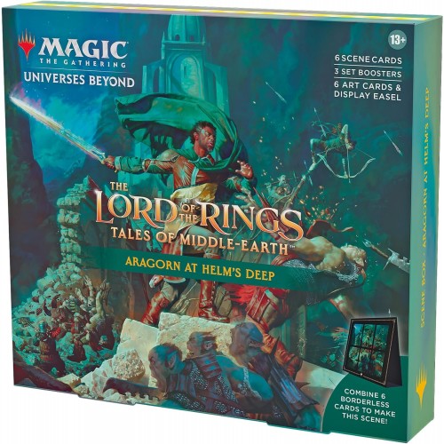 The Lord of the Rings: Tales of Middl-earth Scene Box: Aragorn at Helm`s Deep Magic The Gathering (EN)