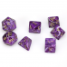 Набір кубів D&D Chessex CSX27437 (Vortex Purple/Gold Polyhedral 7-Die Set)