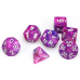 Набір кубів D&D Chessex CSX27457 (Festive Violet/White Polyhedral 7-Die Set)