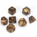 Набір кубів D&D Chessex CSX27493 (Lustrous Gold/Silver Polyhedral 7-Die Set)