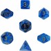 Набір кубів D&D Chessex CSX27436 (Vortex Blue/Gold Polyhedral 7-Die Set)