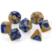Набор костей D&D Chessex CSX26422 (Gemini Blue-Gold/White Polyhedral 7-Die Set)