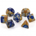 Набір кубів D&D Chessex CSX26422 (Gemini Blue-Gold/White Polyhedral 7-Die Set)