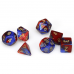 Набор костей D&D Chessex CSX26429 (Gemini Blue-Red/Gold Polyhedral 7-Die Set)