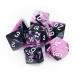 Набір кубів D&D Chessex CSX26430 (Gemini Black-Pink/White Polyhedral 7-Die Set)