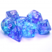 Набір кубів D&D Chessex CSX27577 (Borealis Luminary Purple/White Polyhedral 7-Die Set)