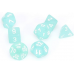 Набір кубів D&D Chessex CSX27405 (Frosted Teal/White Polyhedral 7-Die Set)