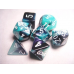 Набір кубів D&D Chessex CSX26446 (Gemini Black-Shell/White Polyhedral 7-Die Set)