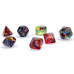 Набір кубів D&D Chessex CSX27559 (Nebula Luminary Primary/Blue Polyhedral 7-Die Set)