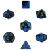 Набір кубів D&D Chessex CSX26435 (Gemini Black-Blue/Gold Polyhedral 7-Die Set)