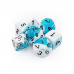 Набір кубів D&D Chessex CSX26444 (Gemini White-Teal/Black Polyhedral 7-Die Set)