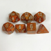 Набор костей D&D Chessex CSX27503 (Glitter Gold/Silver Polyhedral 7-Die Set)