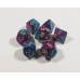 Набор костей D&D Chessex CSX26449 (Gemini Purple-Teal/Gold Polyhedral 7-Die Set)