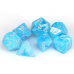 Набор костей D&D Chessex CSX27566 (Luminary Sky/Silver Polyhedral 7-Die Set)