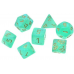 Набір кубів D&D Chessex CSX27575 (Borealis Luminary Light Green/Gold Polyhedral 7-Die Set)