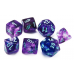 Набір кубів D&D Chessex CSX27557 (Nebula Luminary Nocturnal/Blue Polyhedral 7-Die Set)