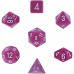 Набор костей D&D Chessex CSX25427 (Opaque Light Purple/White Polyhedral 7-Die Set)