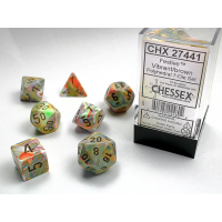 Набір кубів D&D Chessex CSX27441 (Festive Vibrant/Brown Polyhedral 7-Die Set)
