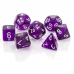 Набір кубів D&D Chessex CSX23077 (Translucent Purple/White Polyhedral 7-Die Set)