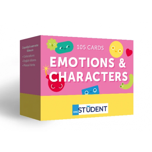 English Student English Emotions and Characters (105 cards)