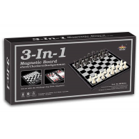 Шахматы магнитные 3в1