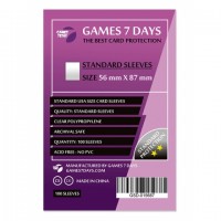Протектори для карт Games 7 Days 56x87 мм (100 шт)