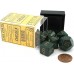 Набор костей D&D Chessex CSX25415 (Opaque Dusty Green/Gold Polyhedral 7-Die Set)