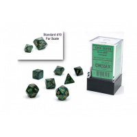 Набор костей D&D Chessex CSX20415 (Scarab Jade/Gold Mini Polyhedral 7-Die Sett)