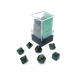 Набір кубів D&D Chessex CSX20415 (Scarab Jade/Gold Mini Polyhedral 7-Die Sett)