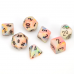 Набор костей D&D Chessex CSX20442 (Festive Circus/Black Mini Polyhedral 7-Die Set)