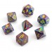 Набір кубів D&D Chessex CSX20450 (Festive Mosaic/Yellow Mini Polyhedral 7-Die Set)