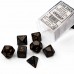 Набор костей D&D Chessex CSX25428 (Opaque Black/Gold Polyhedral 7-Die Set)