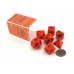 Набір кубів D&D Chessex CSX25403 (Opaque Orange/Black Polyhedral 7-Die Set)