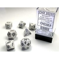 Набір кубів D&D Chessex CSX25311 (Speckled Arctic Camo Polyhedral 7-Die Set)