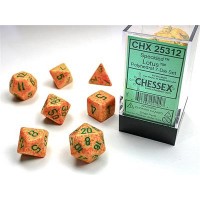 Набір кубів D&D Chessex CSX25312 (Speckled Lotus Polyhedral 7-Die Set)