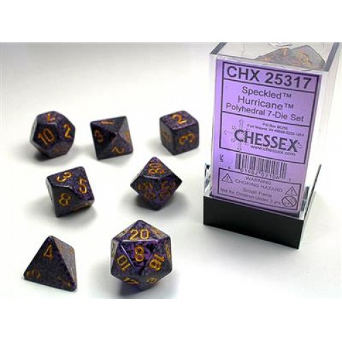Набір кубів D&D Chessex CSX25317 (Speckled Hurricane Polyhedral 7-Die Set)