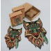 Пазл дерев'яний фігурний PuzzleOK 'Лісова Лисиця' А3 130 деталей