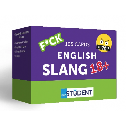 English Student English Slang 18+ (105 cards)