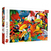 Пазлы Trefl (500): Цветные птички