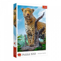 Пазлы Trefl (500): Дикий Леопард