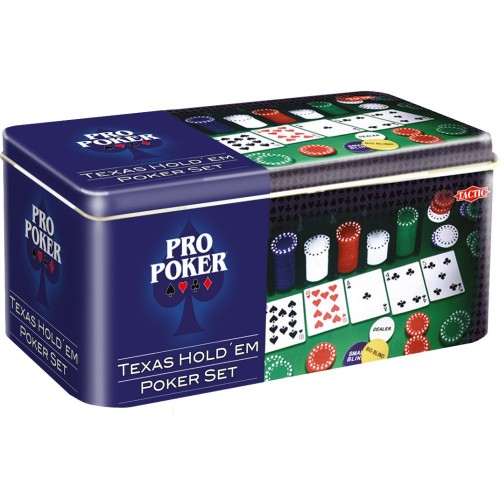 Покерний набір на 200 фішок Pro Poker Texas Holdem (Tactic)