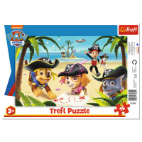 Пазлы Trefl (15) Рамка: Друзья пираты