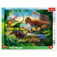Пазли Trefl (25) Рамка: Динозаври