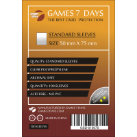 Протектори для карт Games 7 Days 50x75 мм (100 шт)