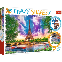 Пазли Trefl (600) Crazy shapes: Небо над Парижем
