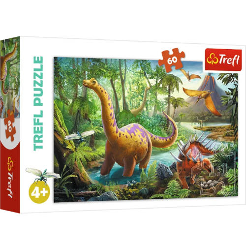 Пазли Trefl (60): Міграція динозаврів