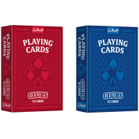 Карты Trefl Playing Cards Clubs RED/BLUE