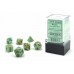 Набір кубів D&D Chessex CSX20409 (Marble Green/Dark Green Mini Polyhedral 7-Die Set)