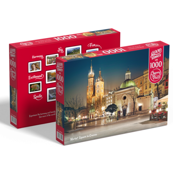  Пазл CherryPazzi 1000: Ринкова площа у Кракові