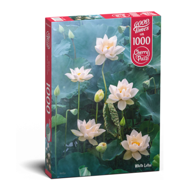Пазл CherryPazzi 1000: Білий лотос